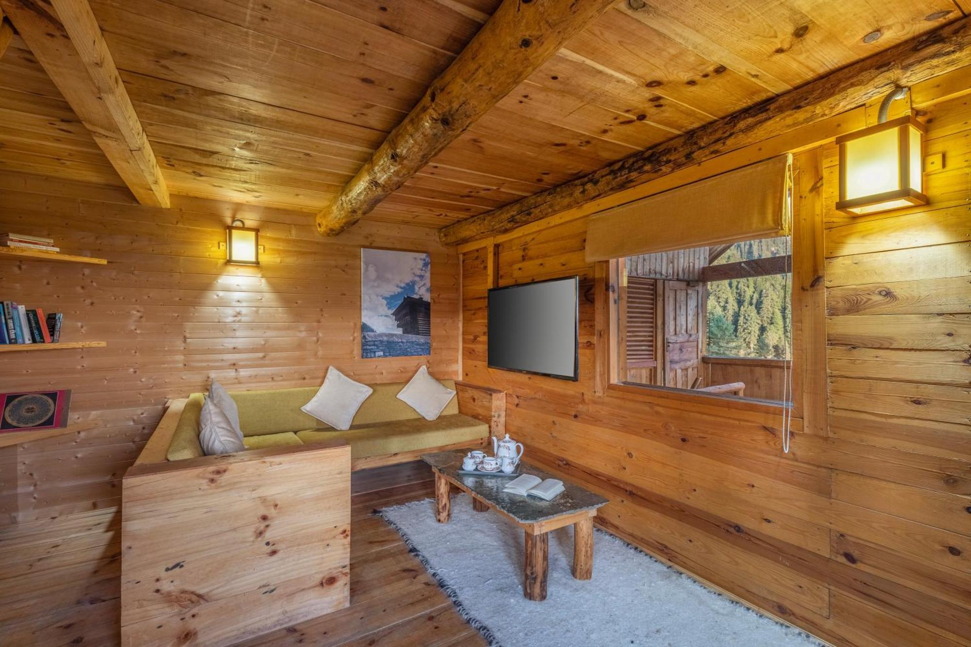 Elivaas 1 Bhk Premium Cottage With Sauna - Everly Shimla Ngoại thất bức ảnh